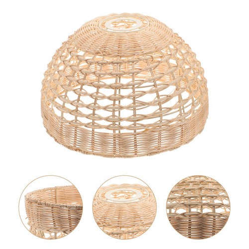 Handwoven light shade - light, indoor