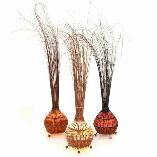 Onion grass floor lamp natural - grass,